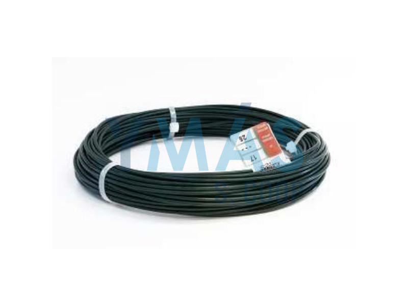 ROLLO ALAMBRE PLASTIFICADO VERDE 5 M