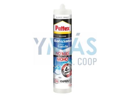 SILICONA BAÑO BLANCA 280ML NO MAS MOHO