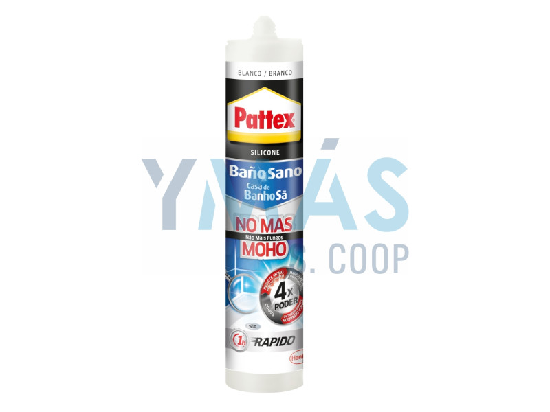SILICONA BAÑO BLANCA 280ML NO MAS MOHO