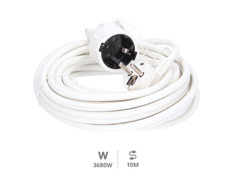 PROLONGADOR ALARGADERA CON T.T 10 METROS BLANCO