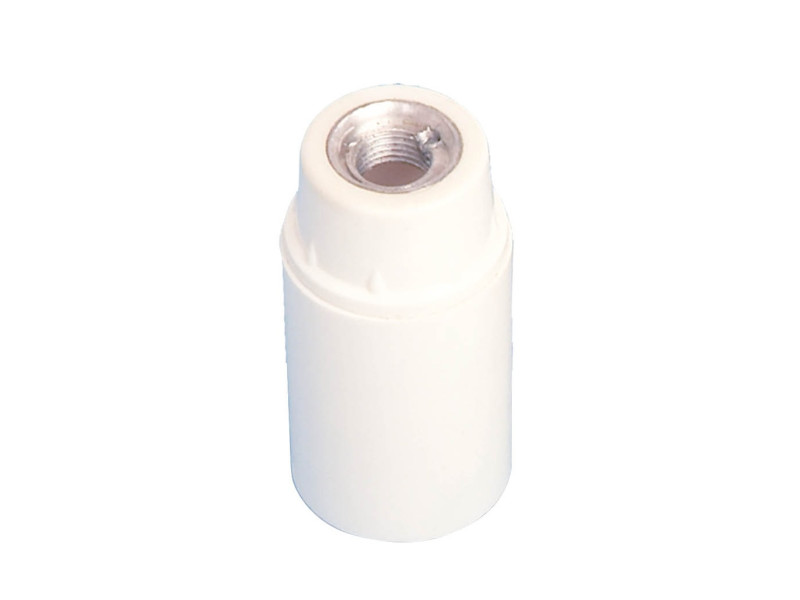 PORTALAMPARAS PLANO E14 2A 250V BLANCO