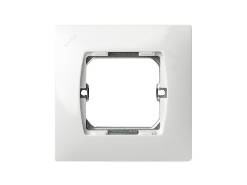 PLACA SERIE 27601-65 1 ELEMENTO SIN GARRAS Y CON BASTIDOR BLANCO NIEVE