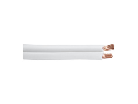 CABLE PARALELO AUDIO 2 X 1MM BLANCO 