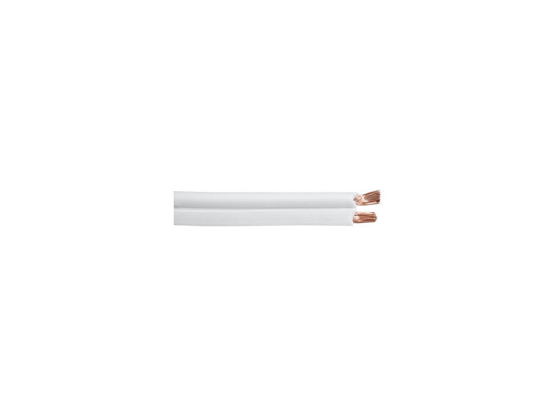 CABLE PARALELO AUDIO 2 X 1MM BLANCO 