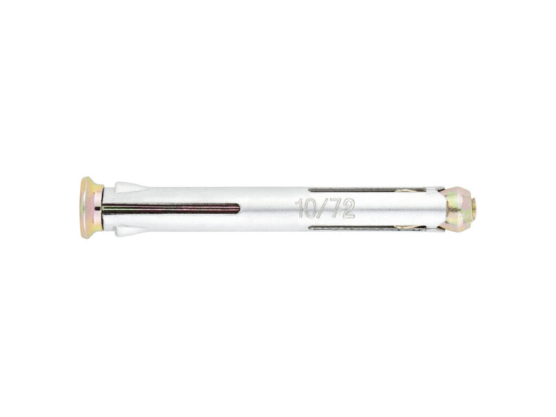 TORNILLO TACO METALICO M6 X 132 BROCA 10 ZINCADO
