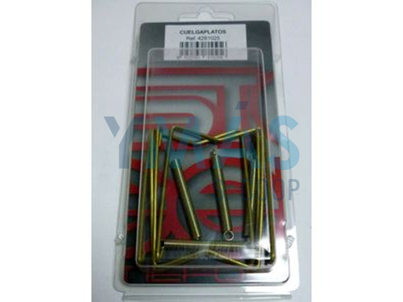 CUELGAPLATOS NORMAL 20 A 25 CM 2 UNDS
