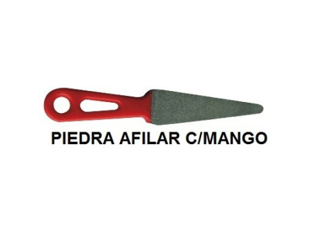 PIEDRA DE AFILAR CON MANGO 240X35MM