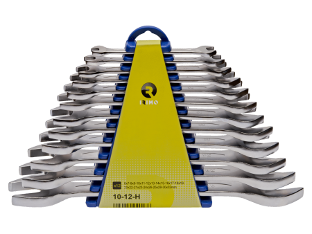 JUEGO LLAVE FIJA DOS BOCAS METRICA 12 PIEZAS 6 - 32 MM
