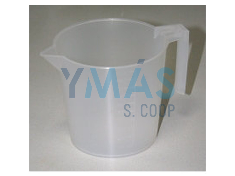 JARRA MEDIDORA PLASTICO GRADUADA 500ML