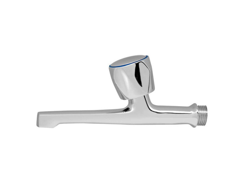 GRIFO FRONTAL LARGO 17CM 1/2" CROMO 