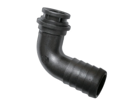 CONO CURVO PLASTICO 1.1/4" MANGUERA 25MM