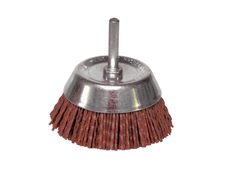 CEPILLO NYLON TAZA ABRASIVO 75MM G80 JAZ
