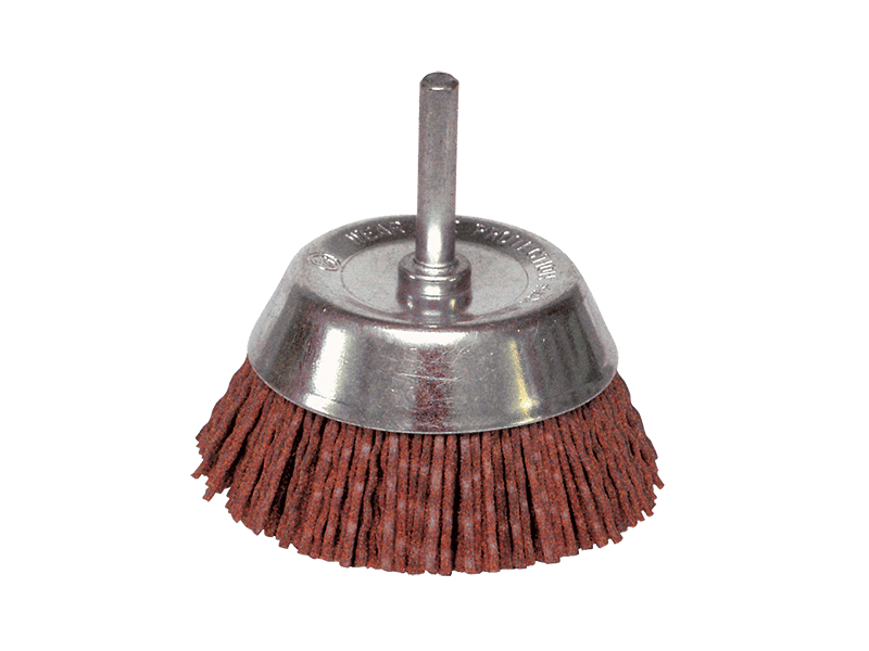 CEPILLO NYLON TAZA ABRASIVO 75MM G80 JAZ