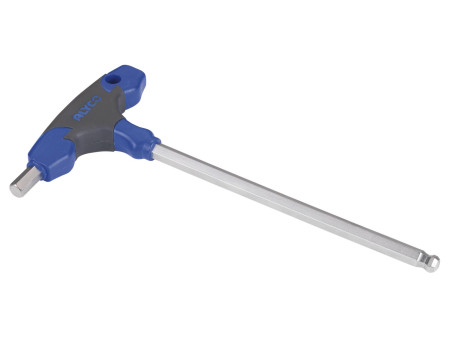 LLAVE ALLEN - BOLA CON MANGO EN T BIMATERIAL 5MM ALYCO