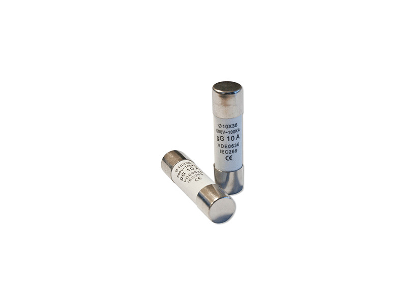 FUSIBLE 10A 500V 10 X 38MM CERAMICA