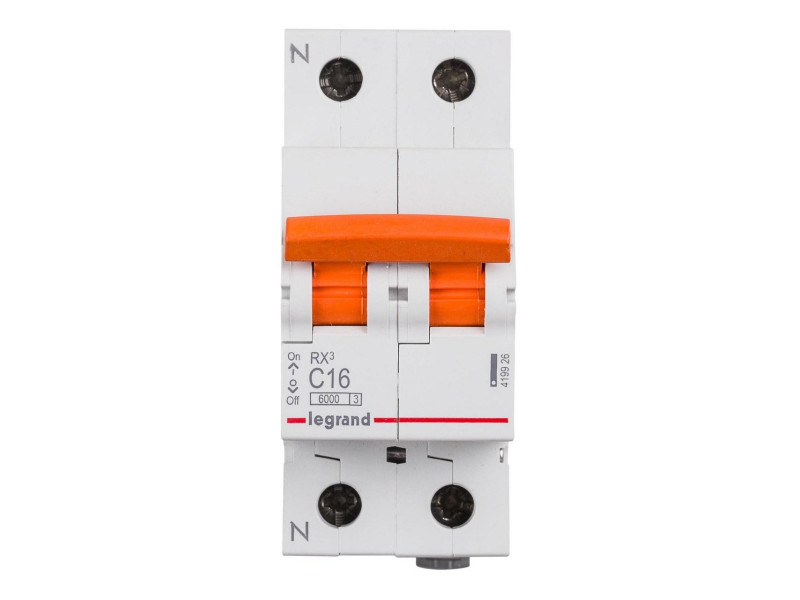 INTERRUPTOR MAGNETOTERMICO 1P + N 16A 6KA