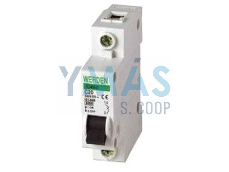 INTERRUPTOR MAGNETOTERMICO 1P 16A 230/400V 6KA