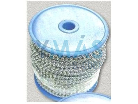 CADENA DE BOLAS LATON CROMADO 4.0 MM 