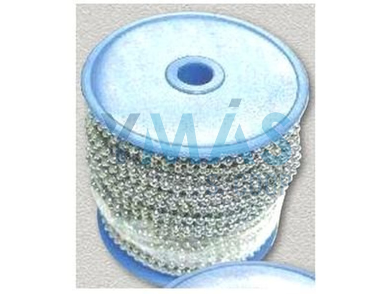 CADENA DE BOLAS LATON CROMADO 4.0 MM 