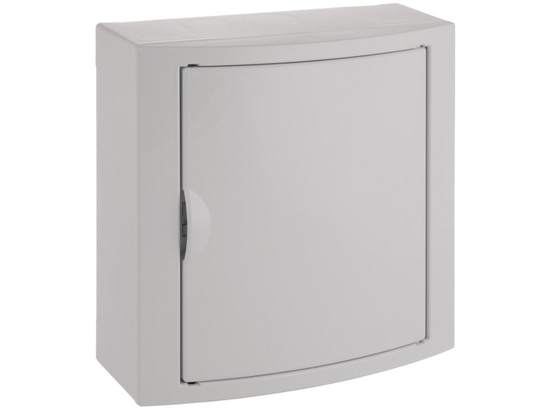 CAJA DE SUPERFICIE DE DISTRIBUCION HASTA 8 ELEMENTOS TERMOPLASTICO BLANCO SOLERA 5109