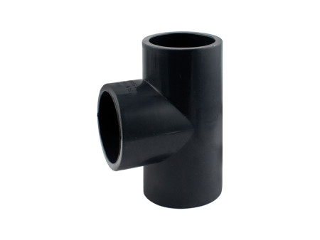 TE ENCOLAR IGUAL HEMBRA 90º PVC PRESION 50MM 