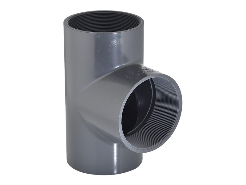 TE ENCOLAR IGUAL 90º ROSCA HEMBRA 25MM - 3/4" - 25MM PVC PRESION 