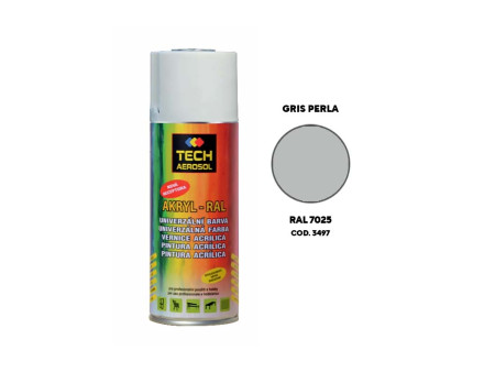 PINTURA SPRAY SINTETICA GRIS PERLA RAL-7038 400ML