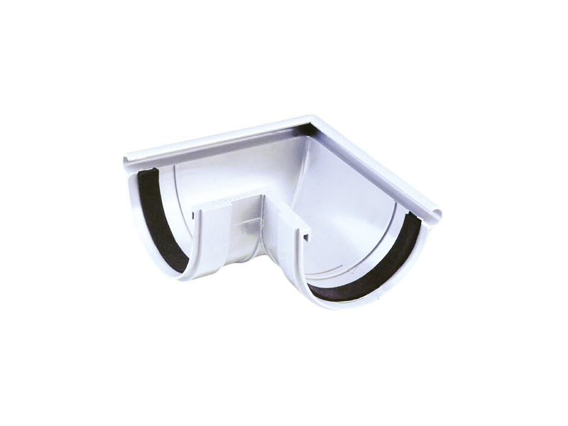 ANGULO EXTERIOR CANALON D25 BLANCO FERROPLAST 226006
