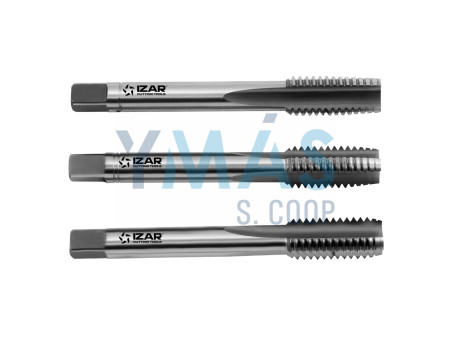 JUEGO 3 MACHOS MANO HSS 12X1.75MM DIN 352 BLISTER