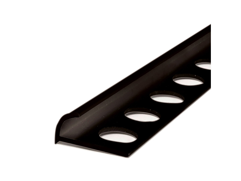 GUARDACANTOS DE PVC 1 X 260CM NEGRO JAR 2080.008