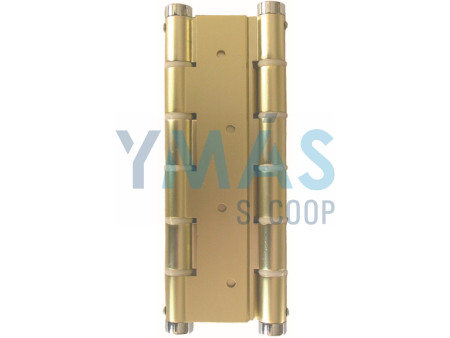 BISAGRA DOBLE ACCION BS10 ORO 180 X 40 MM