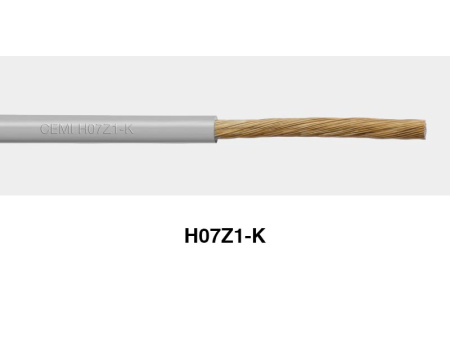 HILO LINEA FLEXIBLE 1 X 1.5 LIBRE HALOGENOS H07Z1K AMARILLO / VERDE