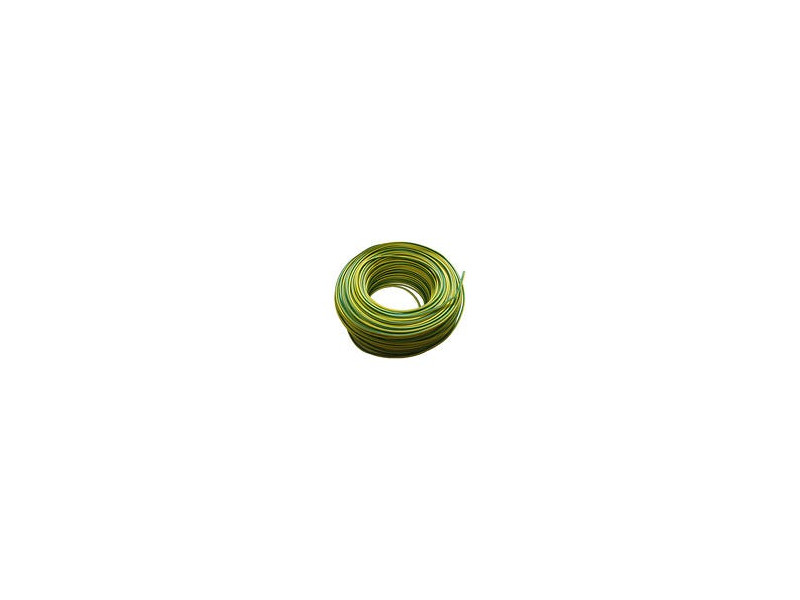 HILO LINEA FLEXIBLE 1 X 10 AMARILLO/VERDE