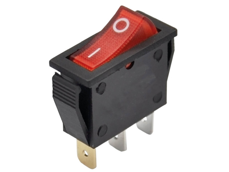 INTERRUPTOR SPST ON-OFF + LUZ 16 A 125-250V 50HZ
