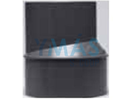 REDUCCION EXCENTRICA MACHO - HEMBRA 110 - 90 PVC EVACUACION