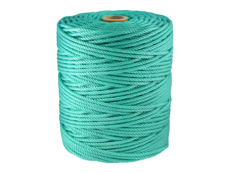 CORDELILLO PLASTICO 5MM DIAMETRO VERDE