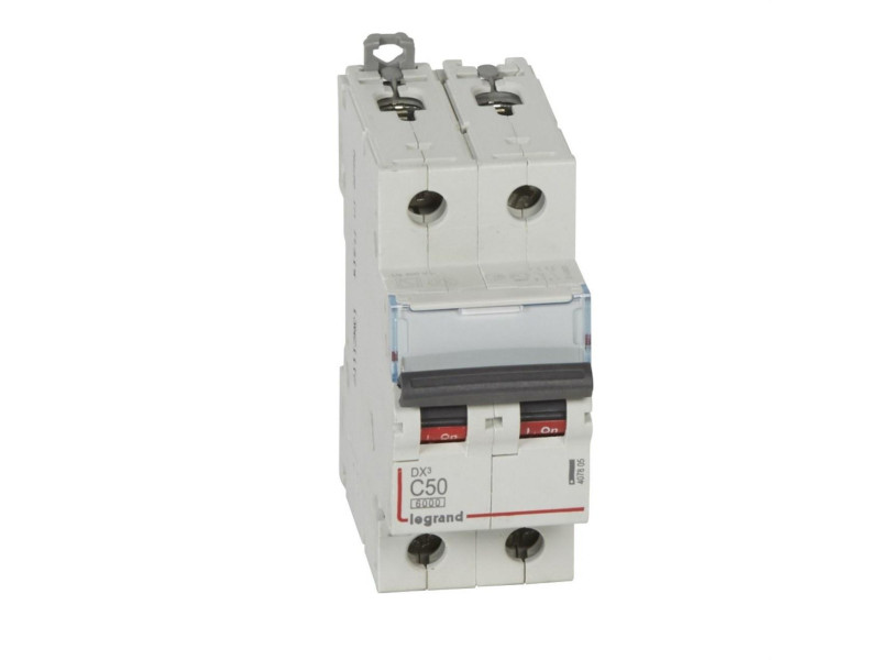 INTERRUPTOR MAGNETOTERMICO DE 2 POLOS 50A 2P C50 