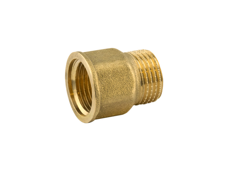 ALARGADERA HEXAGONAL M-H 1/2" 20MM LATON