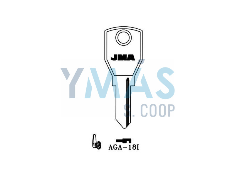 LLAVE AGA-18I