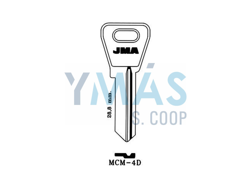LLAVE MCM-4D