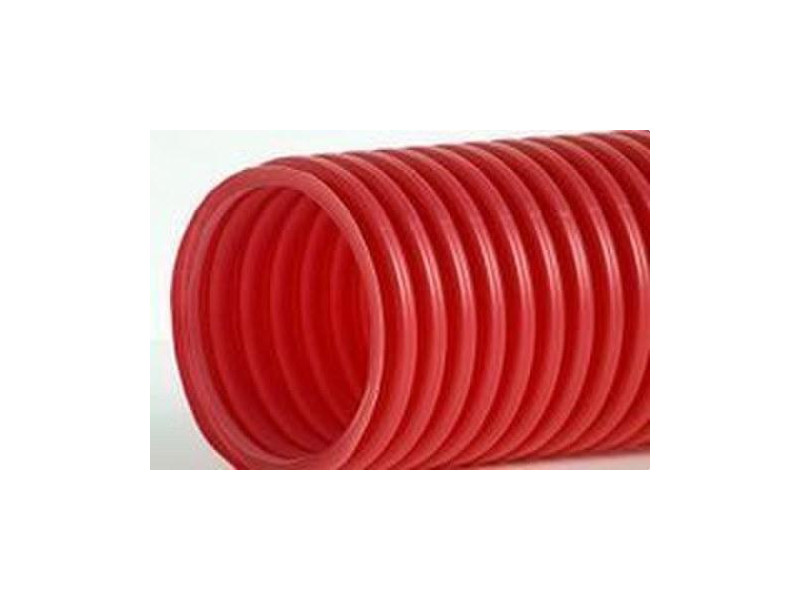 TUBO CANALIZACION 90 ULTRA-TP I NORMAL ROJO (ROLLO 50 METROS)