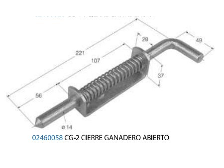 CIERRE GANADERO ABIERTO CG-2