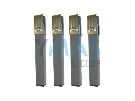 PATA SOMIER SIN RUEDAS 30 X 40 X 270 MM 4 UNIDADES