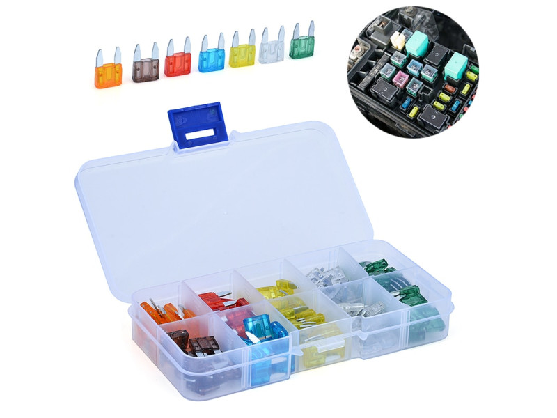 ESTUCHE MINI FUSIBLES 50 UNIDADES (5-7,5-10-15-20-25-30)