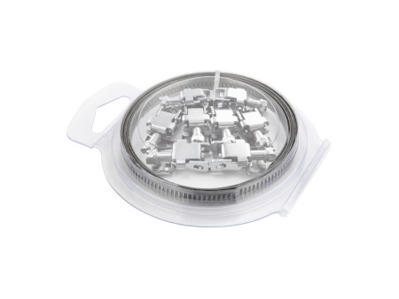 ABRAZADERA SIN FIN INOXIDABLE EN ROLLO (ROLLO 3 METROS + 8 CABEZALES)