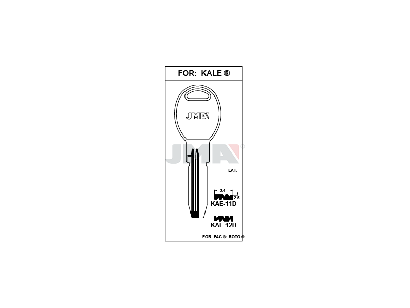 LLAVE SEGURIDAD KAE-12D