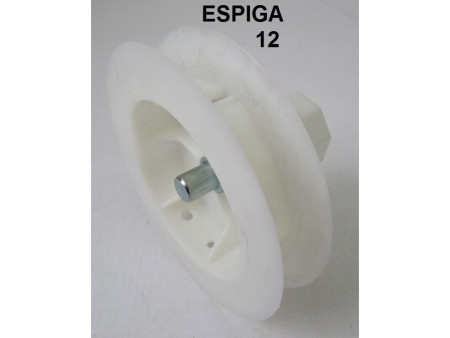 DISCO PERSIANA PLASTICO 120 x 40 ESPIGA 12 CINTA 20MM