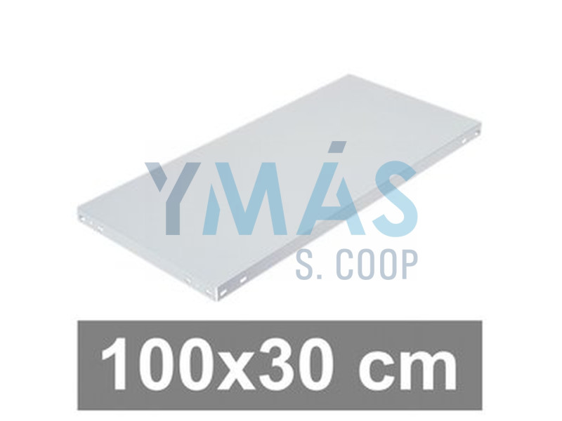 BANDEJA BATEA METALICA BLANCA 100 X 30 CM