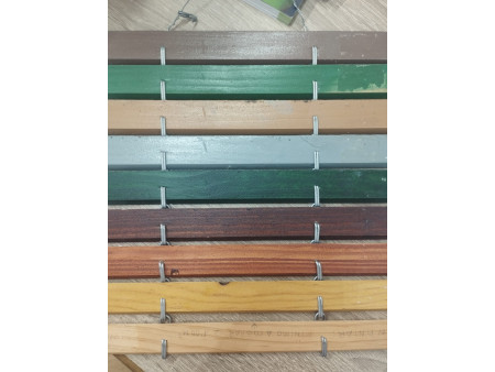 PERSIANA ALICANTINA DE MADERA BARNIZ COLOR BARNIZ - 8 - POLEA Y FRENO PVC