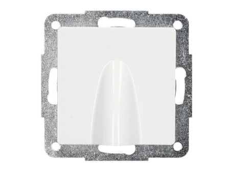 TAPA SALIDA CABLE PARA EMPOTRAR 56 X 56 MM